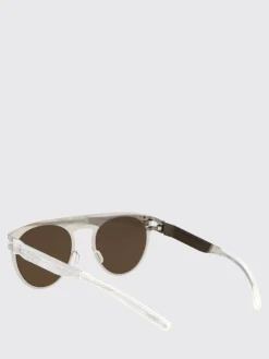 Occhiali da sole MMTRANSFER004 Mykita in metallo spazzolato