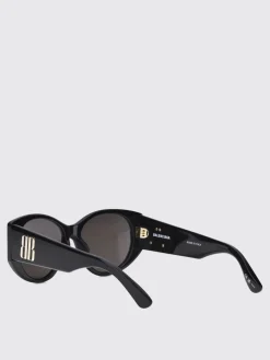 Occhiali da sole Nano Round Balenciaga in acetato