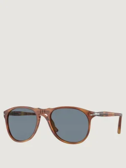 Occhiali da sole Persol in acetato tartarugato