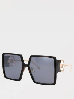 Occhiali da sole SPP028M Philipp Plein in titanio