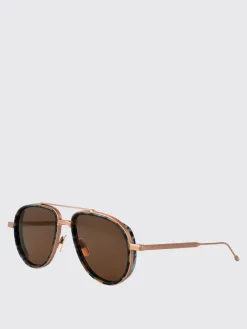 Occhiali da sole Thom Browne in acetato tartarugato e metallo