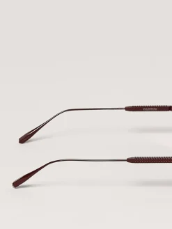 Occhiali da sole V Stud Valentino in titanio