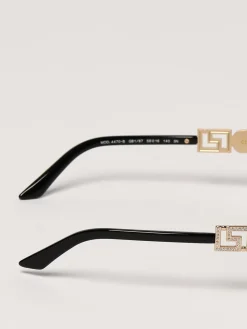 Occhiali da sole Versace in acetato con strass incastonati