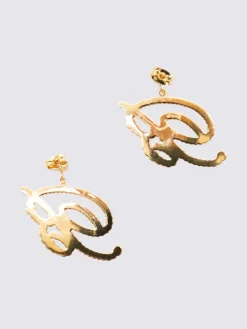 Orecchini Blumarine in ottone con strass incastonati