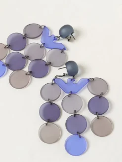 Orecchini Emporio Armani in resina spazzolata