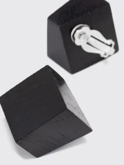 Orecchini Monies in legno