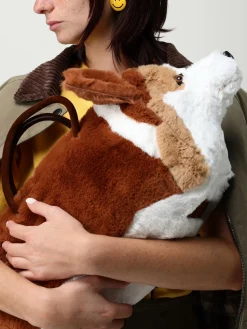 Orecchini Moschino Couture in ottone e resina