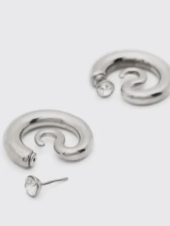 Orecchini Serpent Diamond Panconesi in ottone con strass incastonati