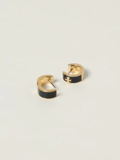 Orecchini Tory Burch in ottone smaltato