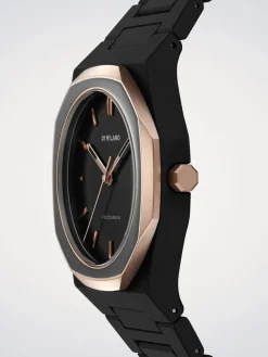 Orologio Black Mesh Polycarbon 40,5mm D1 Milano