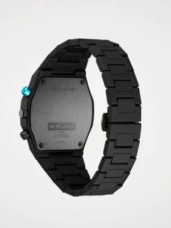 Orologio Charcoal Black Polychrono 40,5mm D1 Milano
