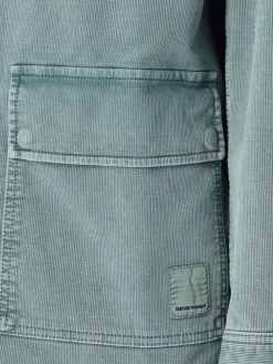 Overshirt Emporio Armani in cotone stretch