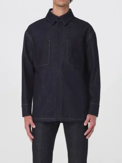 Overshirt Fendi in denim