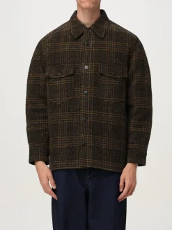 Overshirt Isabel Marant in lana con stampa Check