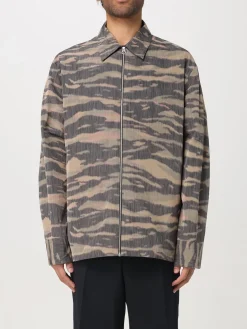Overshirt Jil Sander in cotone camouflage