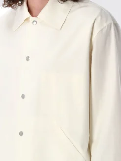 Overshirt Jil Sander in cotone con logo