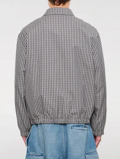 Overshirt Maison Kitsuné in misto cotone check