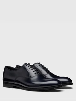 Oxford Doucal's in pelle spazzolata