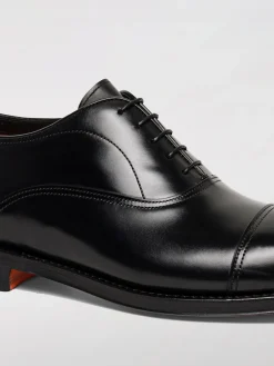 Oxford Santoni in pelle