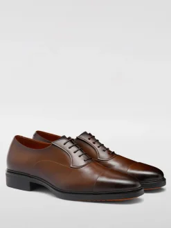 Oxford Santoni in pelle
