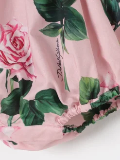 Pagliaccetto con stampa rose Dolce & Gabbana