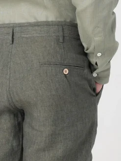 Pantaloncini chino Kampos in lino