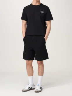 Pantaloncino A.P.C. in cotone stretch