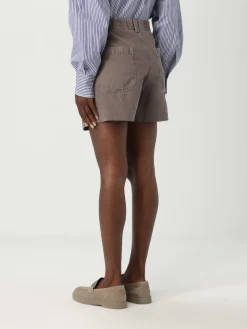 Pantaloncino Brunello Cucinelli in cotone e lino