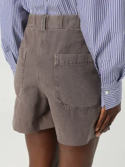 Pantaloncino Brunello Cucinelli in cotone e lino