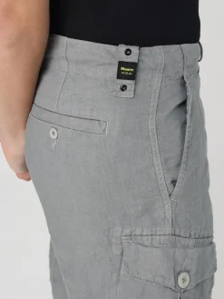 Pantaloncino cargo Blauer in lino