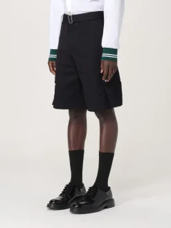 Pantaloncino cargo Jacquemus in misto cotone e lino