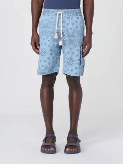 Pantaloncino cargo MC2 Saint Barth in lino