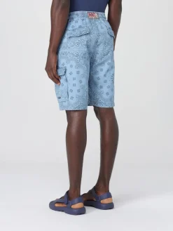 Pantaloncino cargo MC2 Saint Barth in lino