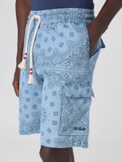 Pantaloncino cargo MC2 Saint Barth in lino