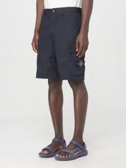 Pantaloncino cargo Stone Island in cotone stretch