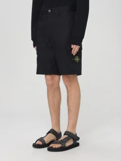 Pantaloncino cargo Stone Island in cotone stretch