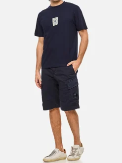 Pantaloncino C.P. Company in cotone stretch