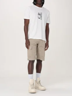 Pantaloncino C.P. Company in cotone stretch