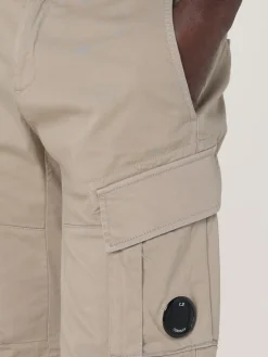 Pantaloncino C.P. Company in cotone stretch