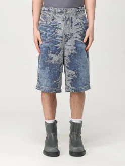 Pantaloncino Diesel in denim effetto used