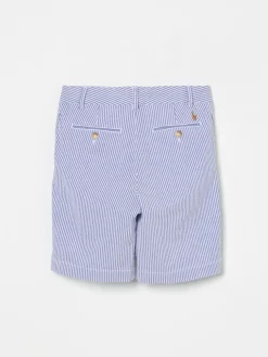 Pantaloncino in cotone a righe Polo Ralph Lauren