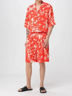 Pantaloncino in viscosa floreale Laneus