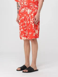 Pantaloncino in viscosa floreale Laneus