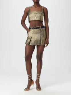 Pantaloncino laminato Self-Portrait