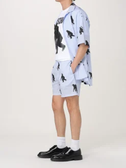 Pantaloncino Moschino Couture in cotone a righe