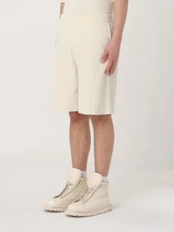 Pantaloncino Off-White in cotone con motivo logo