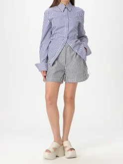 Pantaloncino Sportmax in cotone a righe