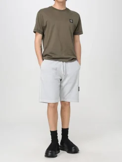 Pantaloncino Stone Island in cotone