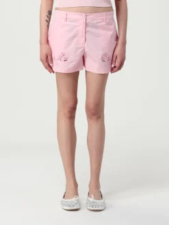 Pantaloncino Twinset Actitude in cotone con inserti