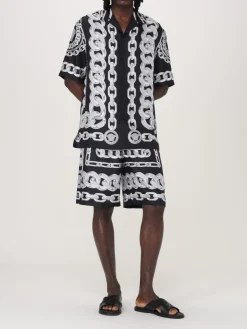 Pantaloncino Versace in seta stampato